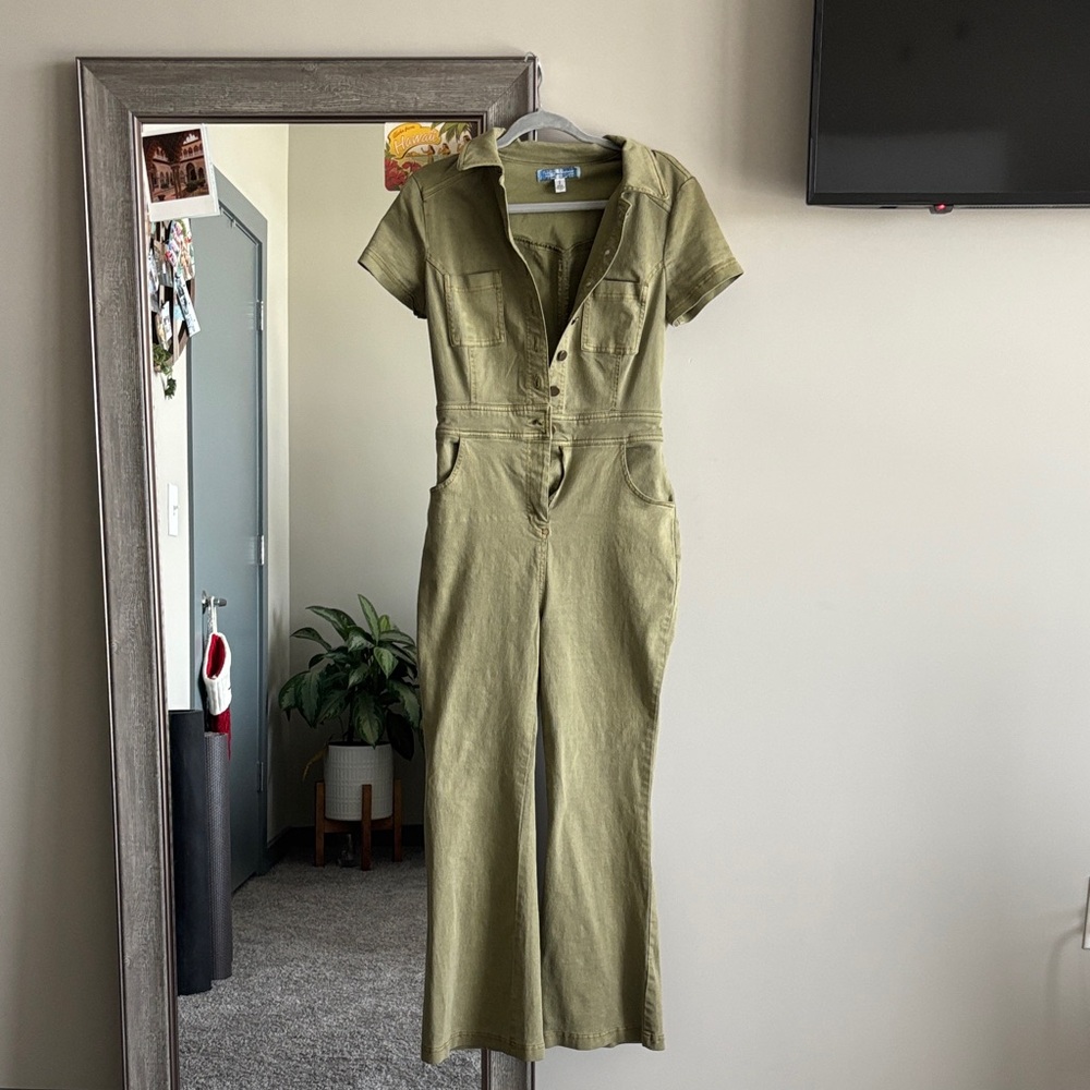 Urban Outfitters Sage Green Jumpsuit